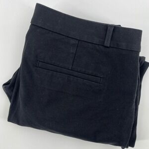 Banana Republic. Dress Pants, Women, 14, Black, Sloan Slim Fit Stretch Trousers